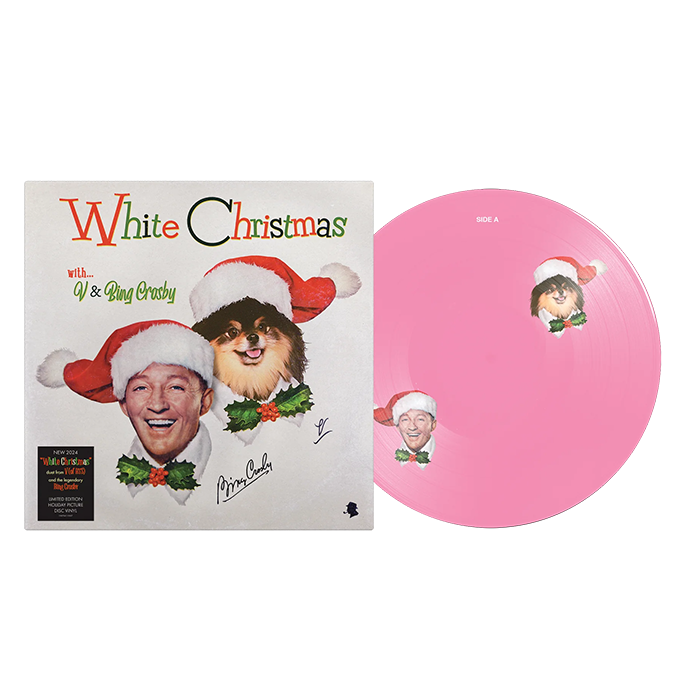 V & Bing Crosby - White Christmas: Hot Pink Picture Disc Vinyl LP