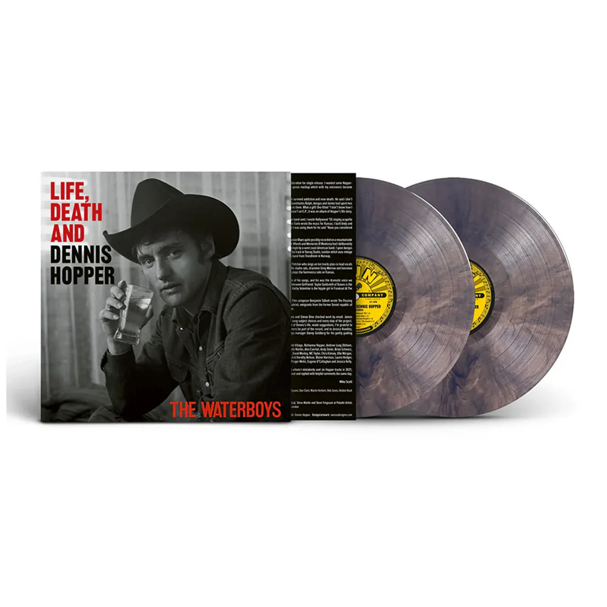 Life, Death and Dennis Hopper: Limited Psychedelic Waves Vinyl 2LP & Signed Print