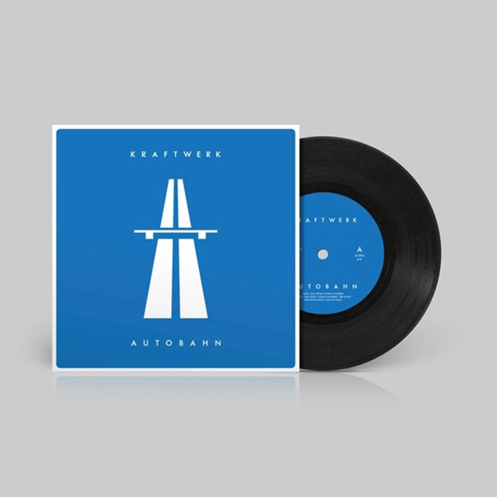 Kraftwerk - Autobahn: 50th Anniversary Edition Black Vinyl 7" Single