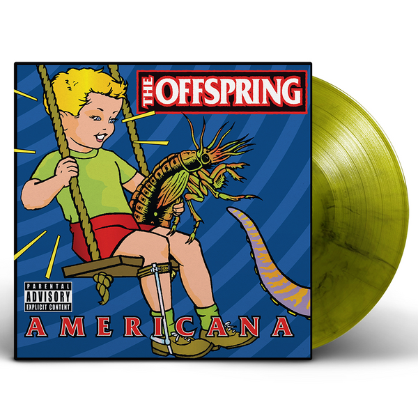 The Offspring Americana Exclusive Green Black Marble Vinyl LP the-offspring-americana-exclusive-green-black-marble-vinyl-lp