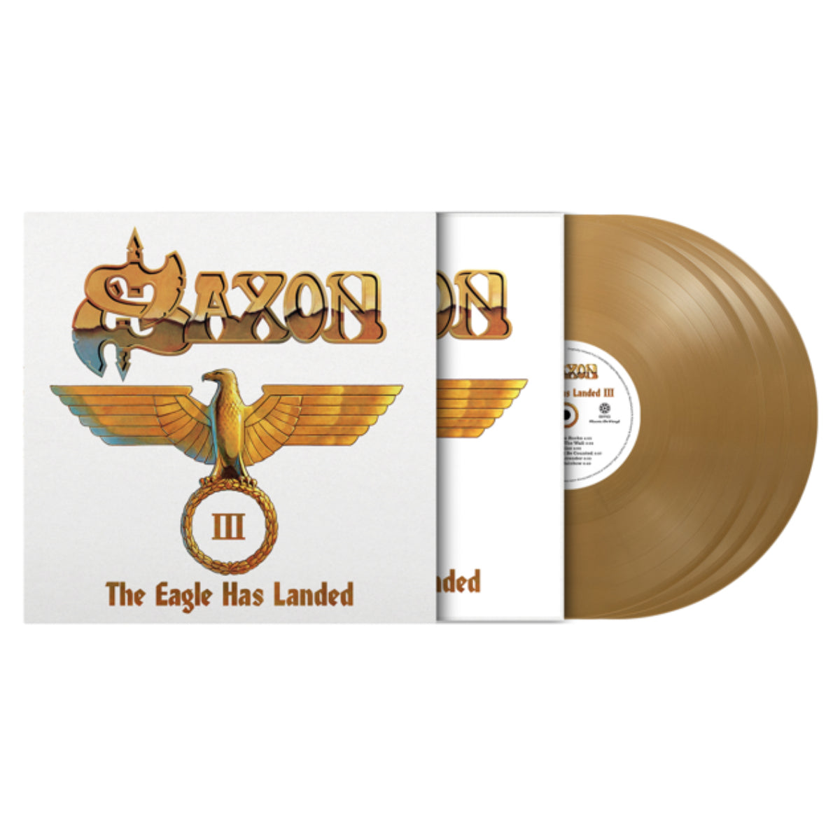 Saxon - Eagle Has Landed III: Gold Vinyl 3LP