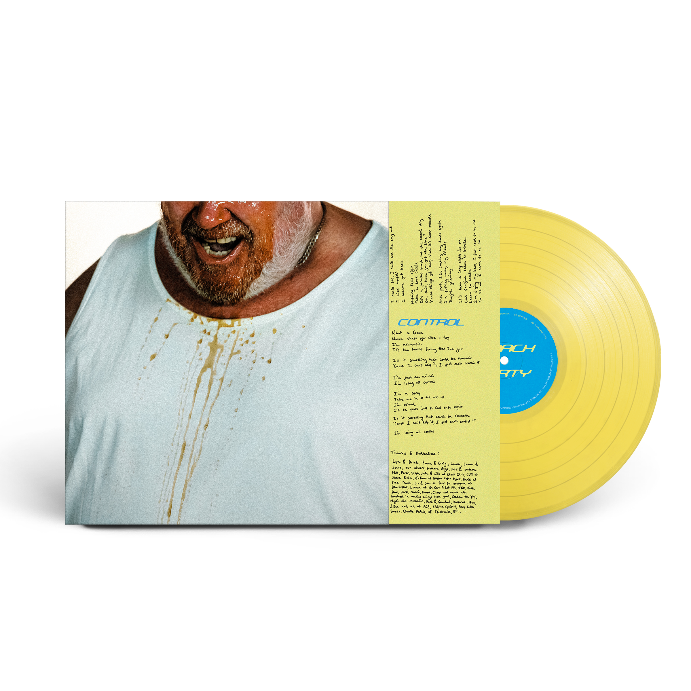 Coach Party - Caramel: Light Yellow Transparent Vinyl LP