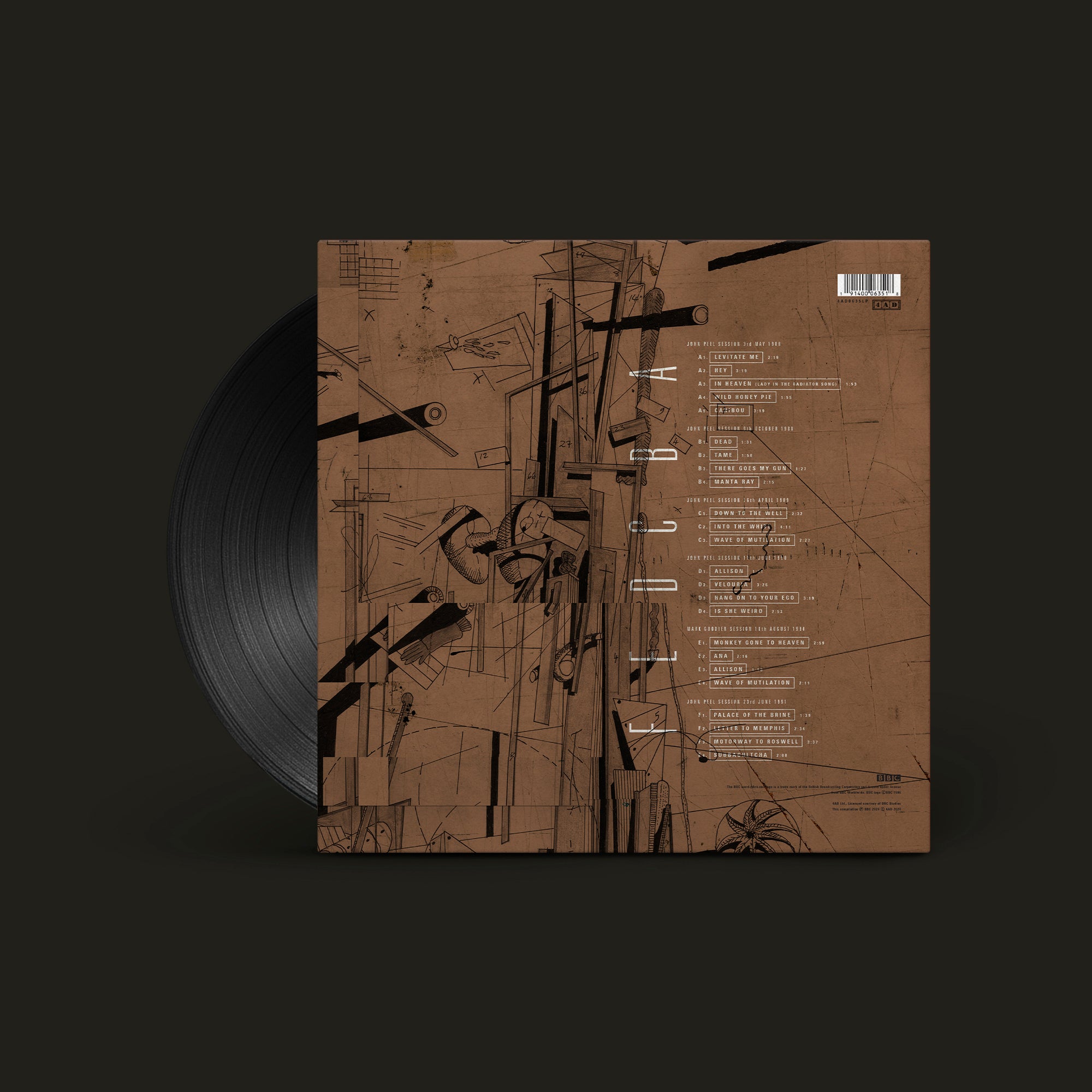 Pixies - Live At The BBC: Vinyl 3LP