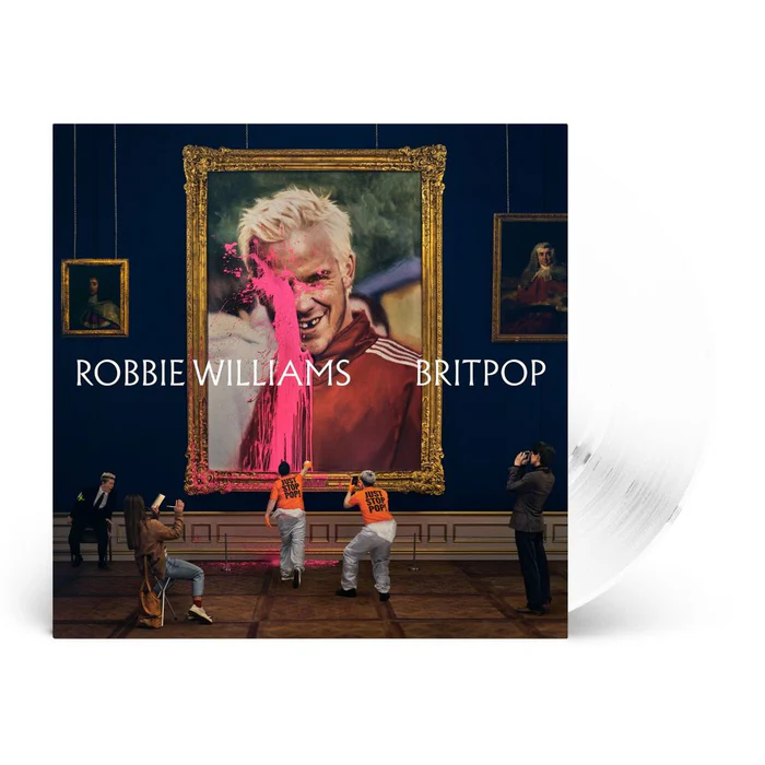 Robbie Williams - BRITPOP: White Vinyl LP