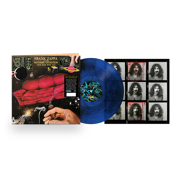 Frank Zappa - One Size Fits All: Exclusive Blue Galaxy Vinyl LP