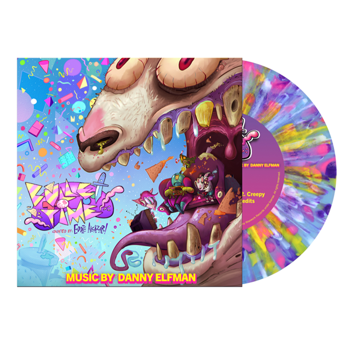 Danny Elfman - Bullet Time: Fizzy Juice Splatter Vinyl 7" EP