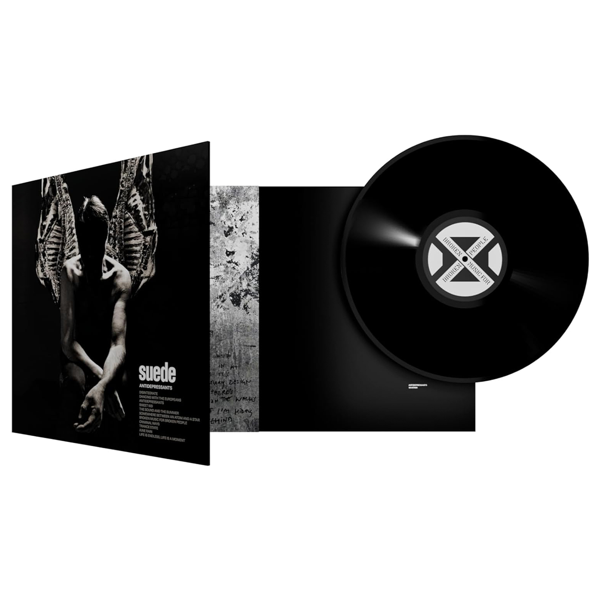 Suede - Antidepressants: Gatefold Black Vinyl LP