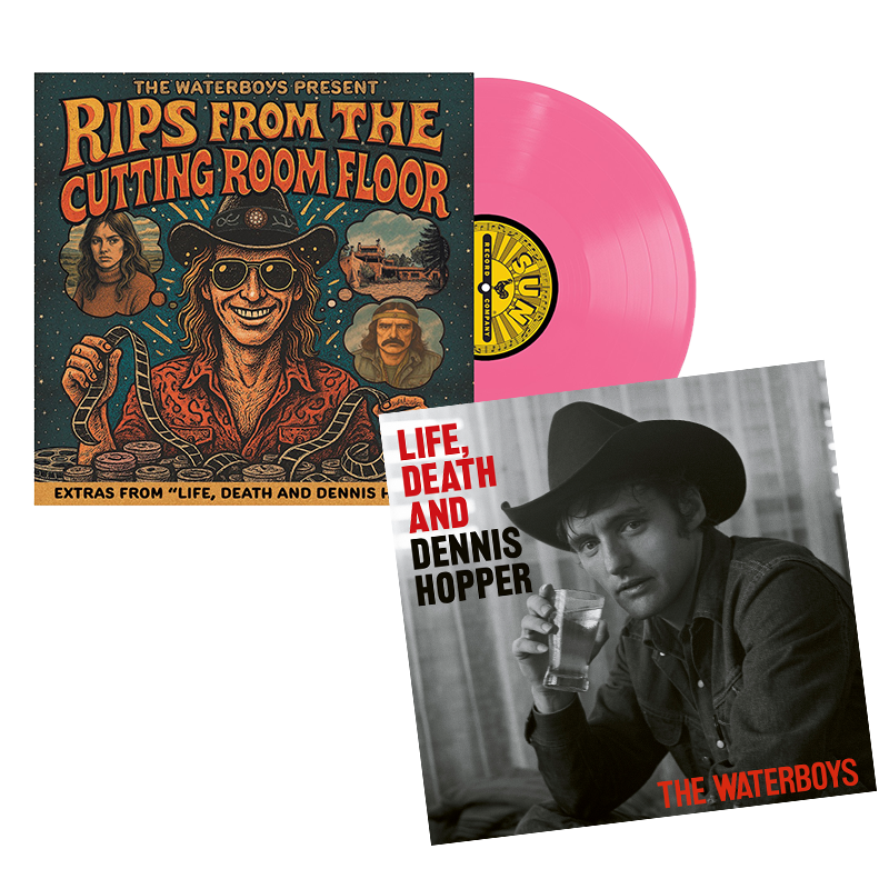 The Waterboys Present Rips From The Cutting Room Floor: Pink Vinyl LP & Signed Print