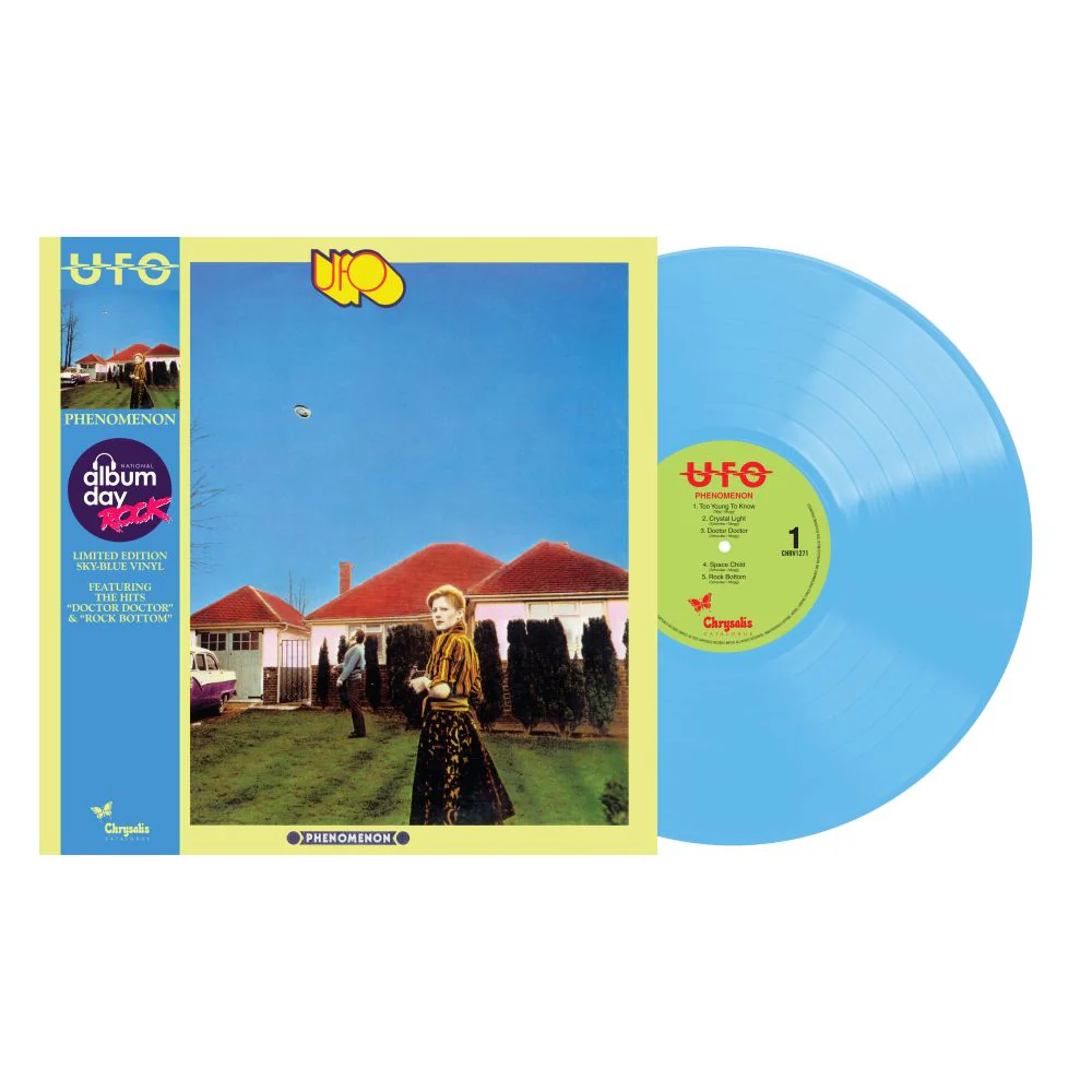 UFO - Phenomenon: Sky Blue Vinyl LP [NAD 2025]