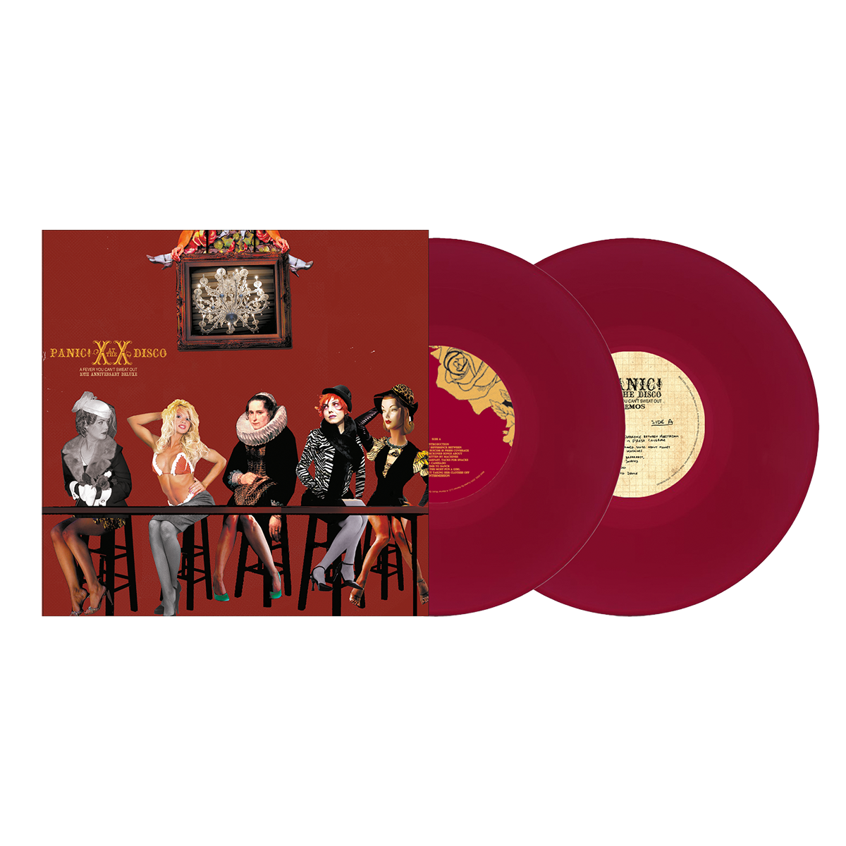 Panic! At The Disco - A Fever You Can't Sweat Out (20th Anniversary Deluxe): Translucent Ruby Red Vinyl 2LP