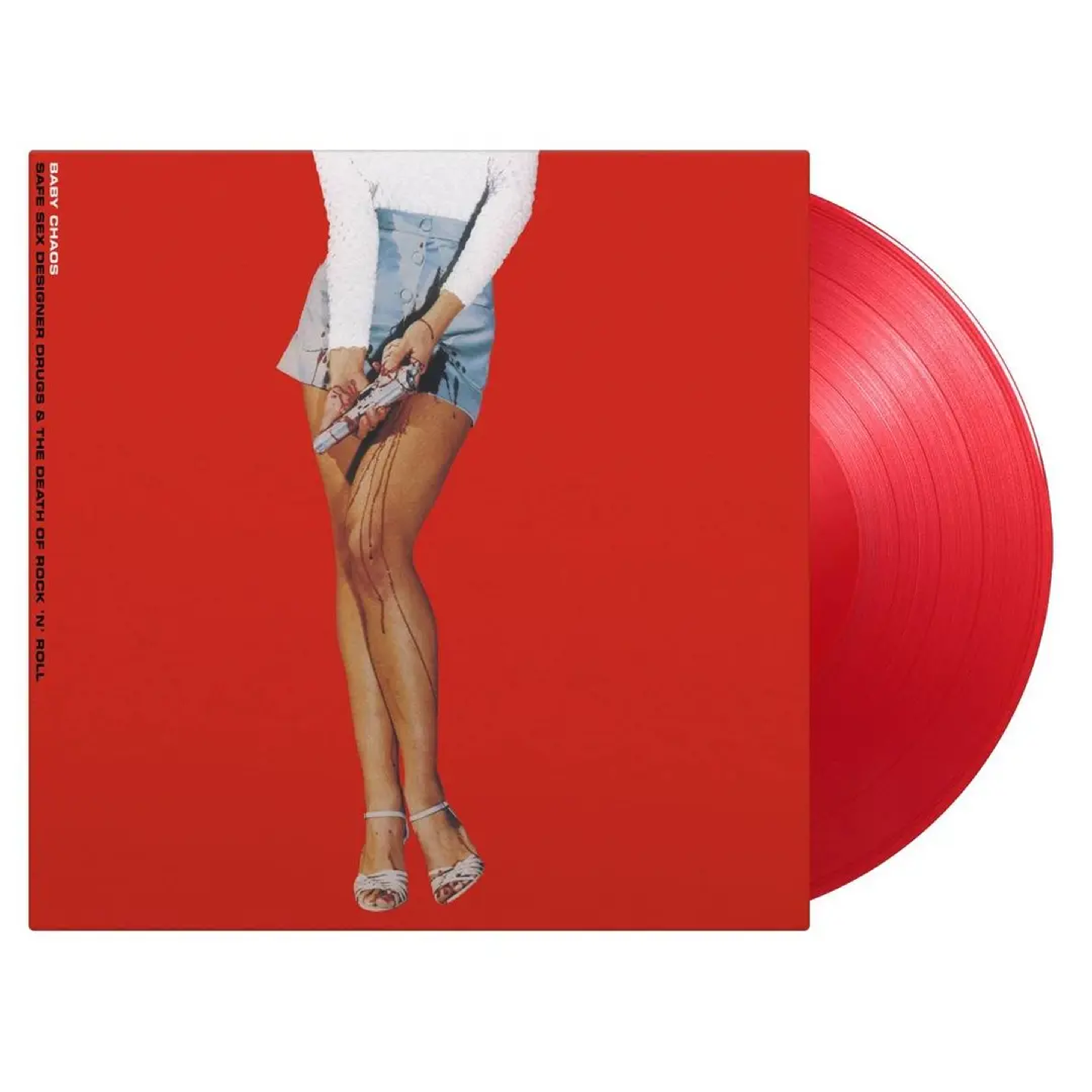 Baby Chaos - Safe Sex Designer Drugs and The Death Of Rock 'N Roll: Red Vinyl LP