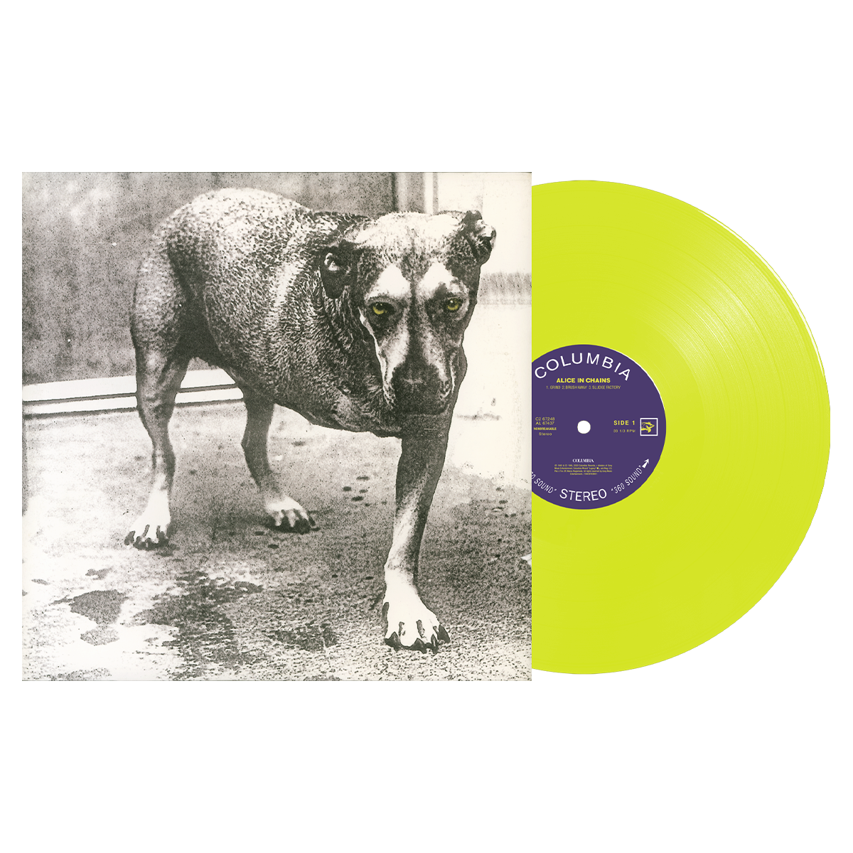 Alice In Chains - Alice in Chains (30th Anniversary): Highlighter Yellow Vinyl 2LP