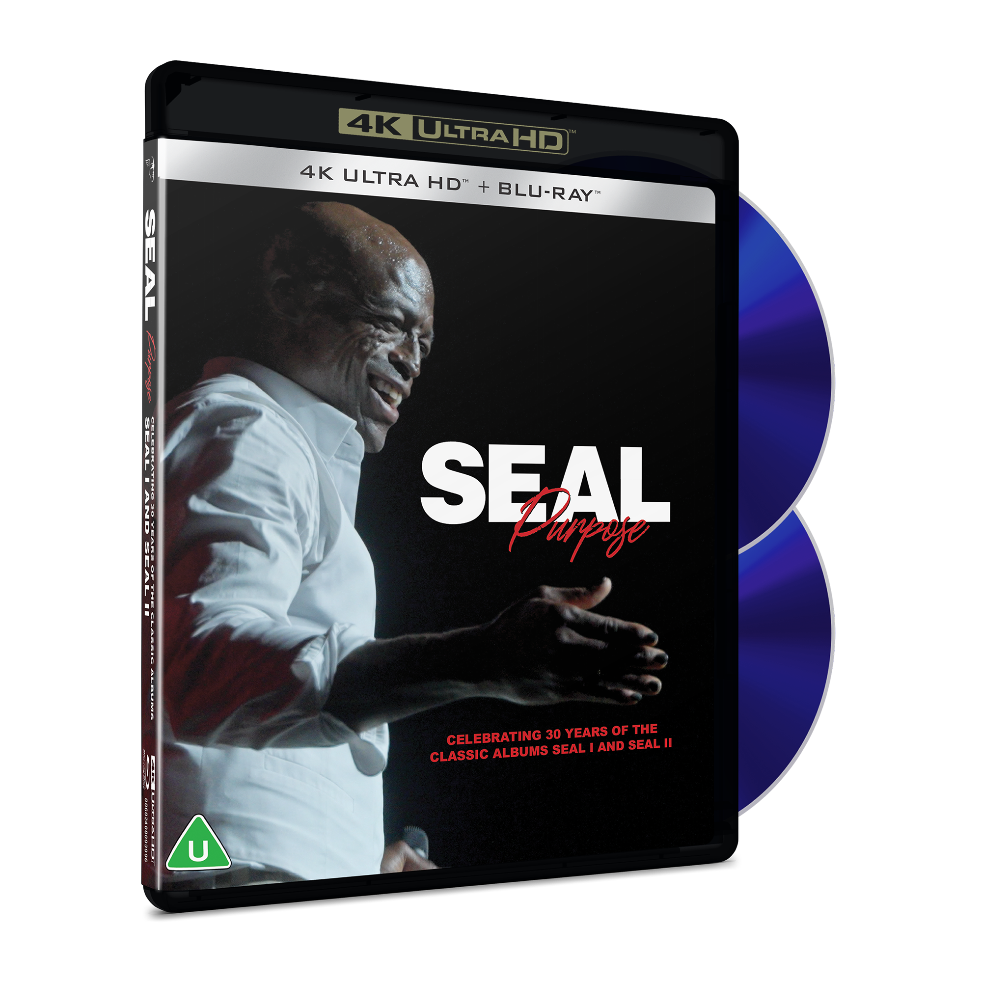 Seal - Purpose: Celebrating 30 Years Of The Classic Albums Seal I And Seal II: 4K UHD + Blu-ray