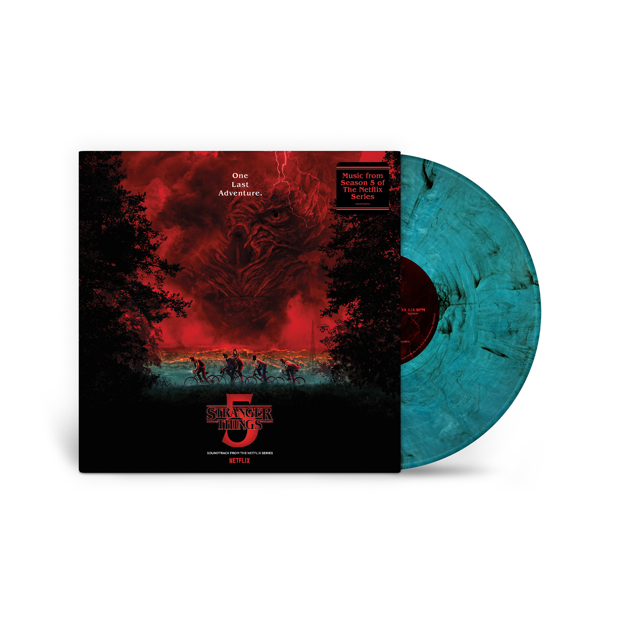 Various Artists - Stranger Things Season 5 Soundtrack: Sea Blue Smoke Vinyl LP