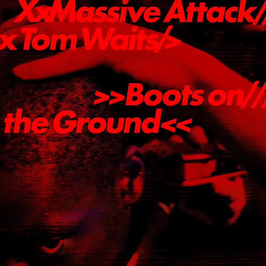 Massive Attack & Tom Waits - Boots on the Ground: Red, White and Blue Vinyl LP