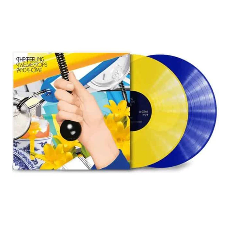 The Feeling - Twelve Stops and Home (20th Anniversary Edition): Yellow & Blue Transparent Vinyl 2LP
