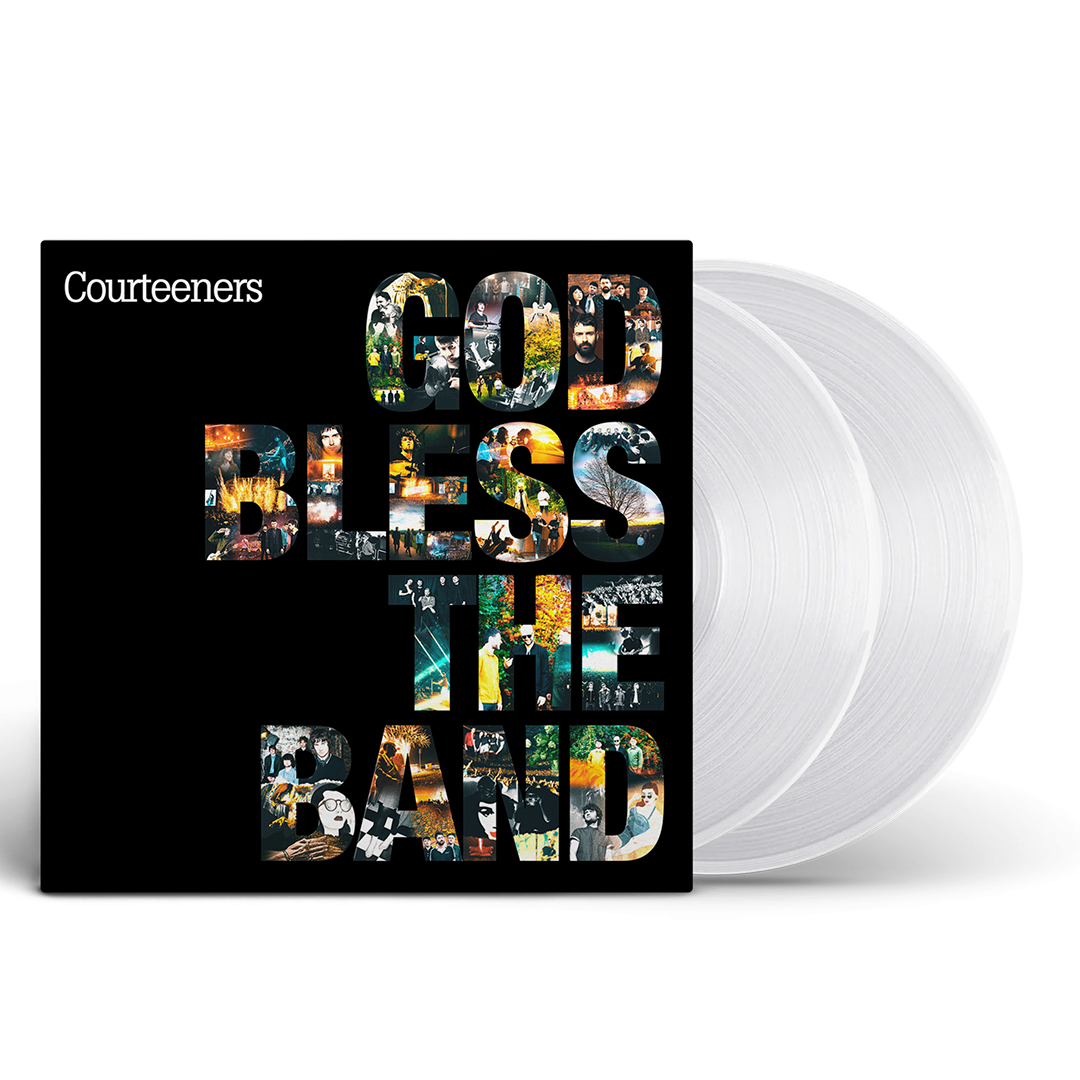 Courteeners - God Bless The Band: Clear Vinyl 2LP