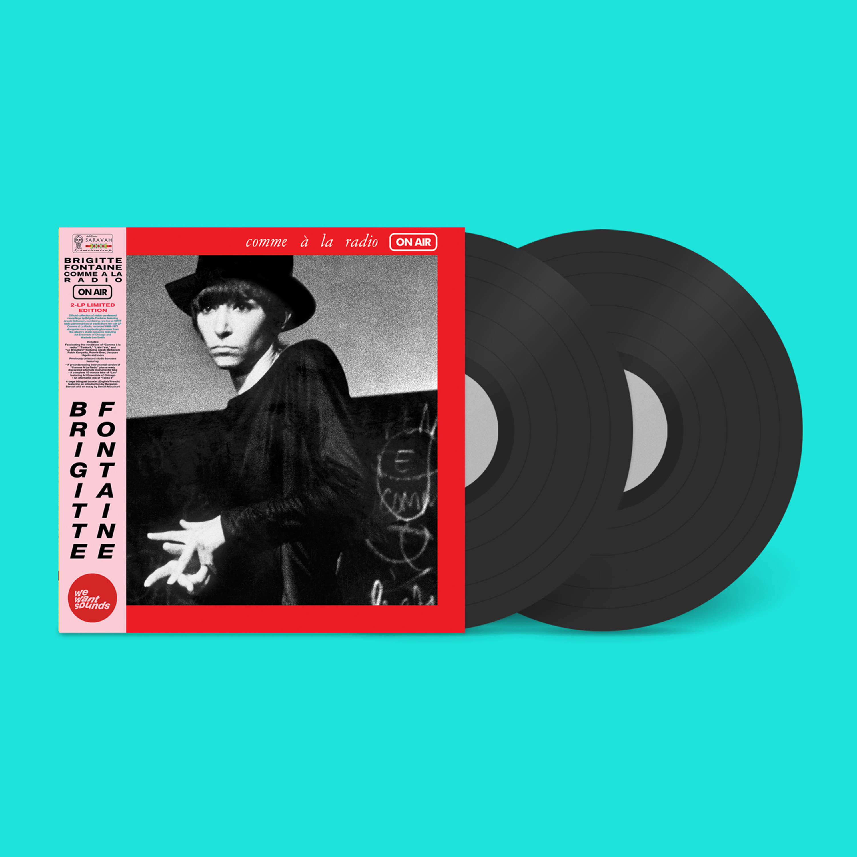Brigitte Fontaine - Comme A La Radio - On Air Vinyl: 2LP