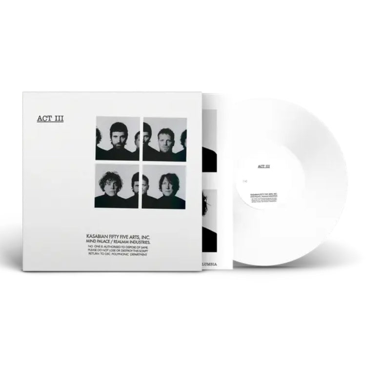 Kasabian - ACT III: White Vinyl LP