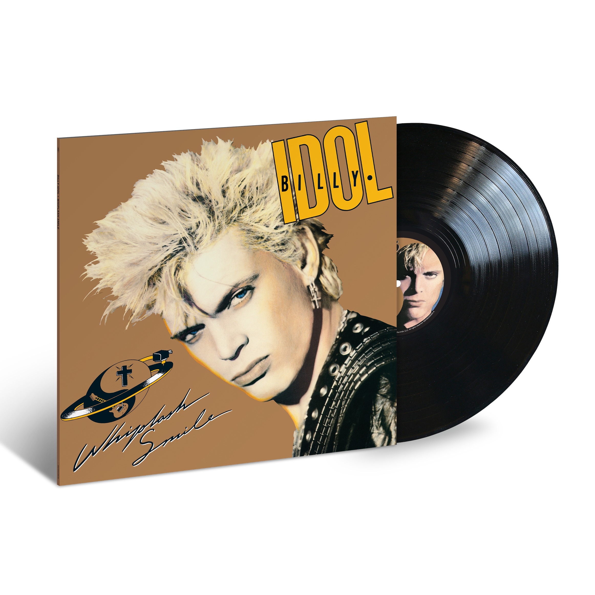 Billy Idol - Whiplash Smile: Black Vinyl LP