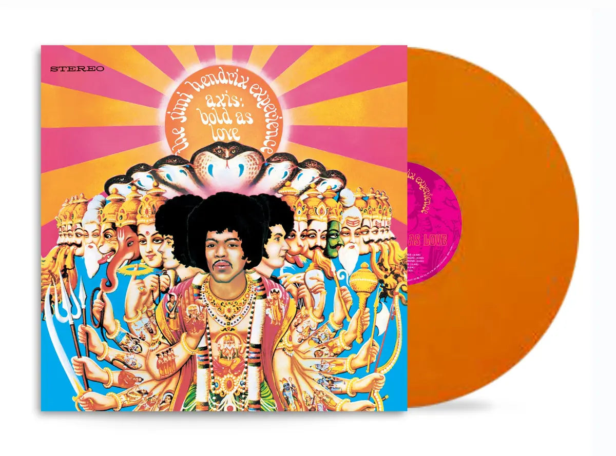 Jimi Hendrix - Axis Bold As Love - National Album Day 2025: Orange Vinyl LP