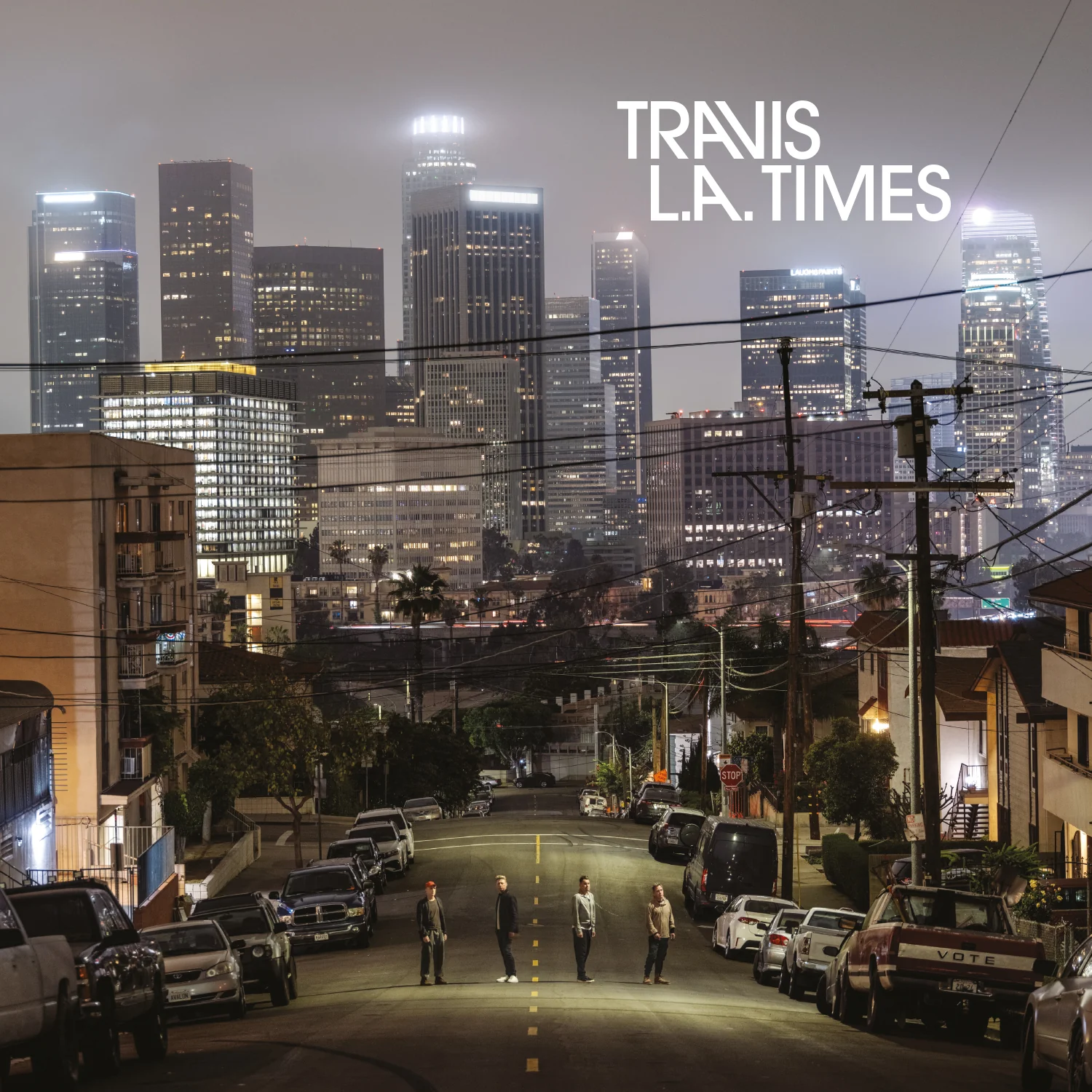 Travis - L.A. Times Signed Print