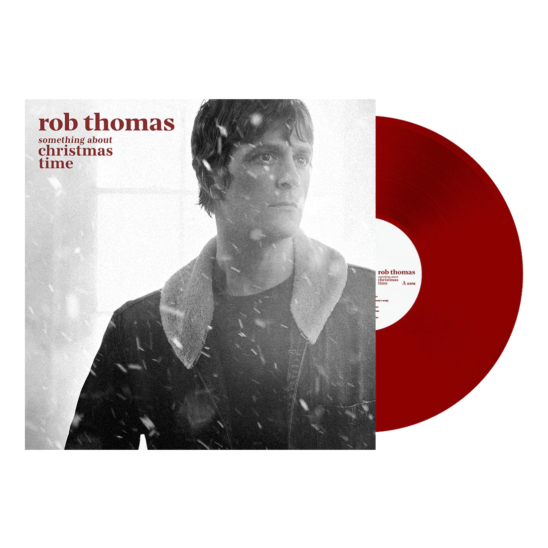 Rob Thomas - Something About Christmas Time: Red Vinyl LP