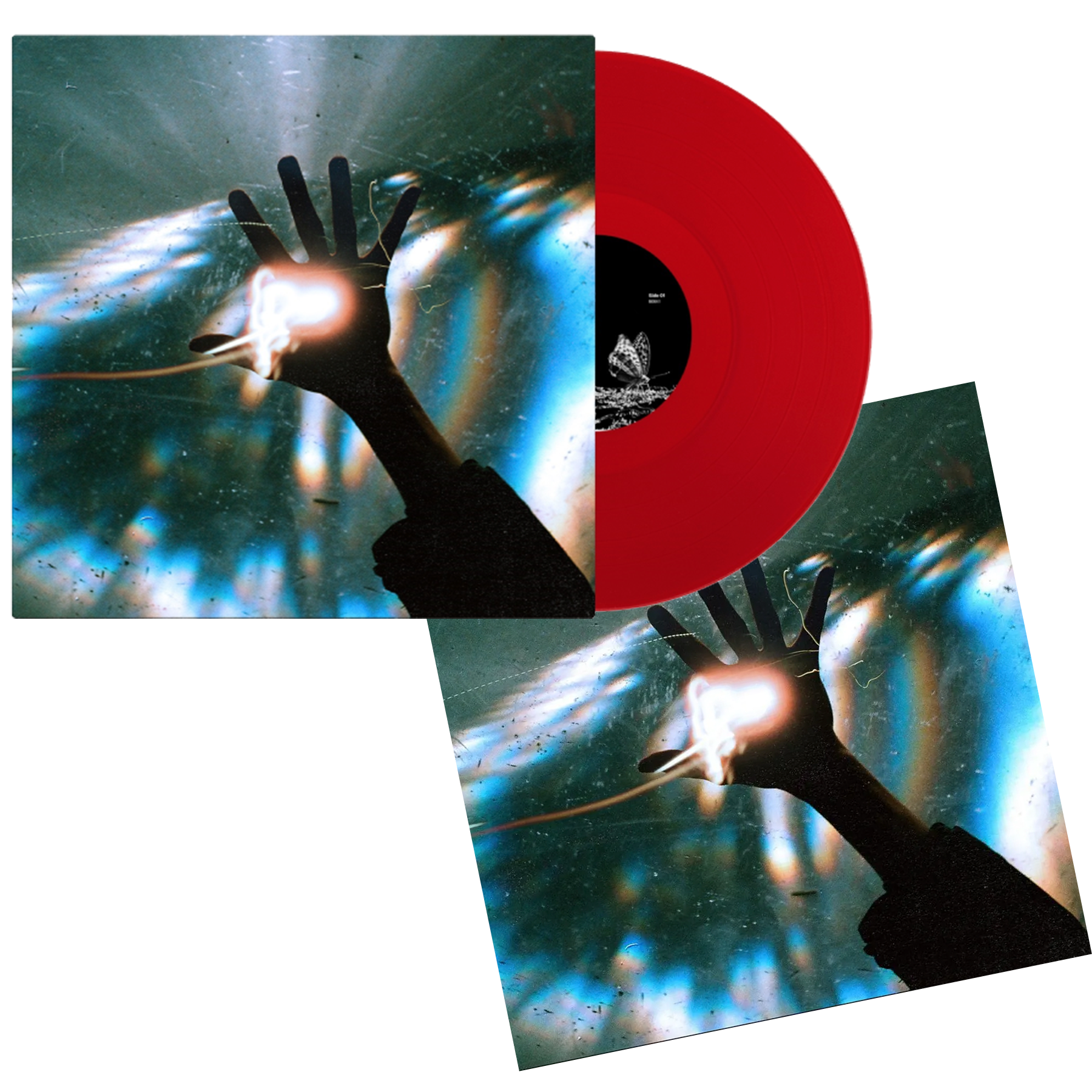 The Sky The Earth And All Between: Limited Edition Red LP & Exclusive Signed Print