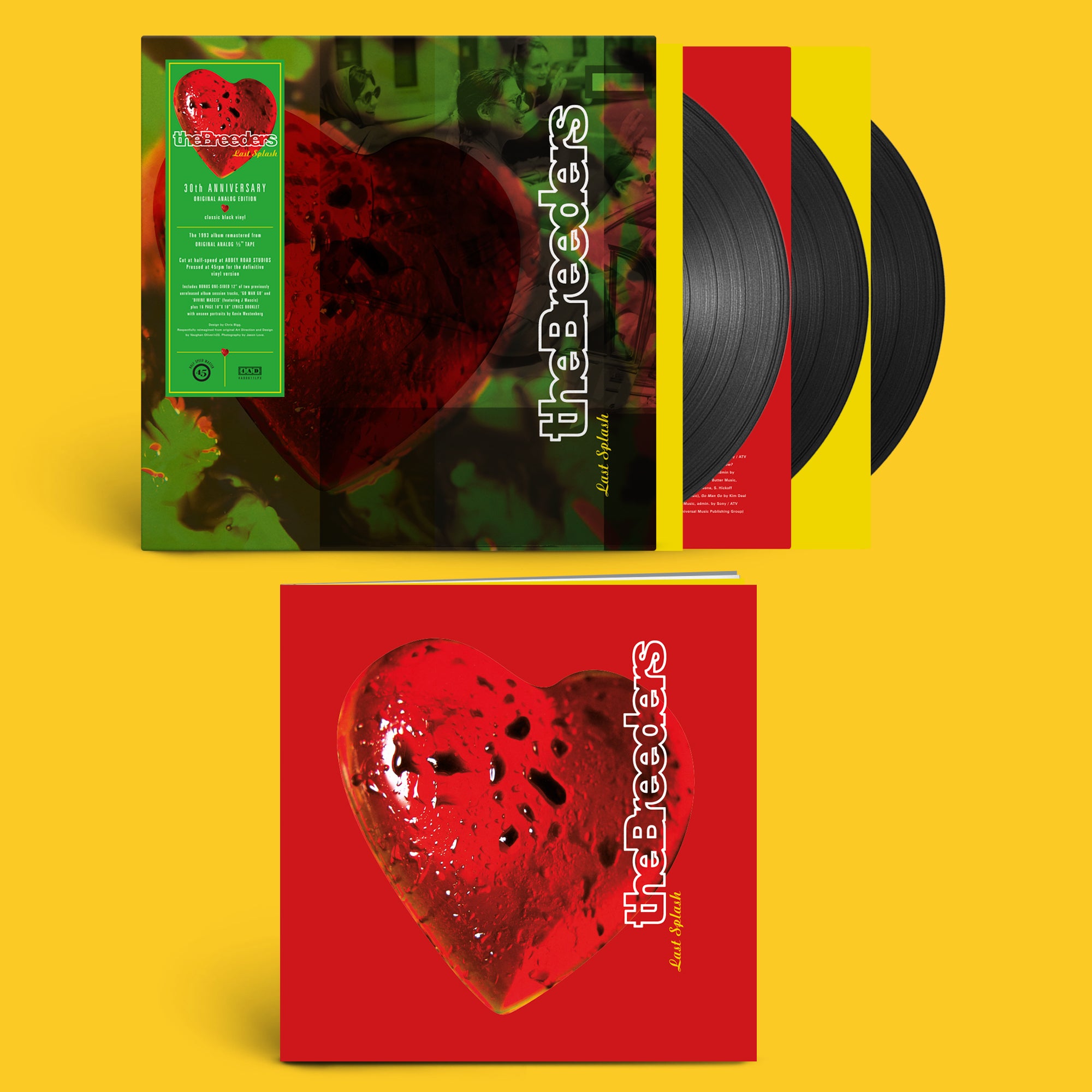 The Breeders - Last Splash (30th Anniversary Edition): Vinyl 2LP + 12" Single