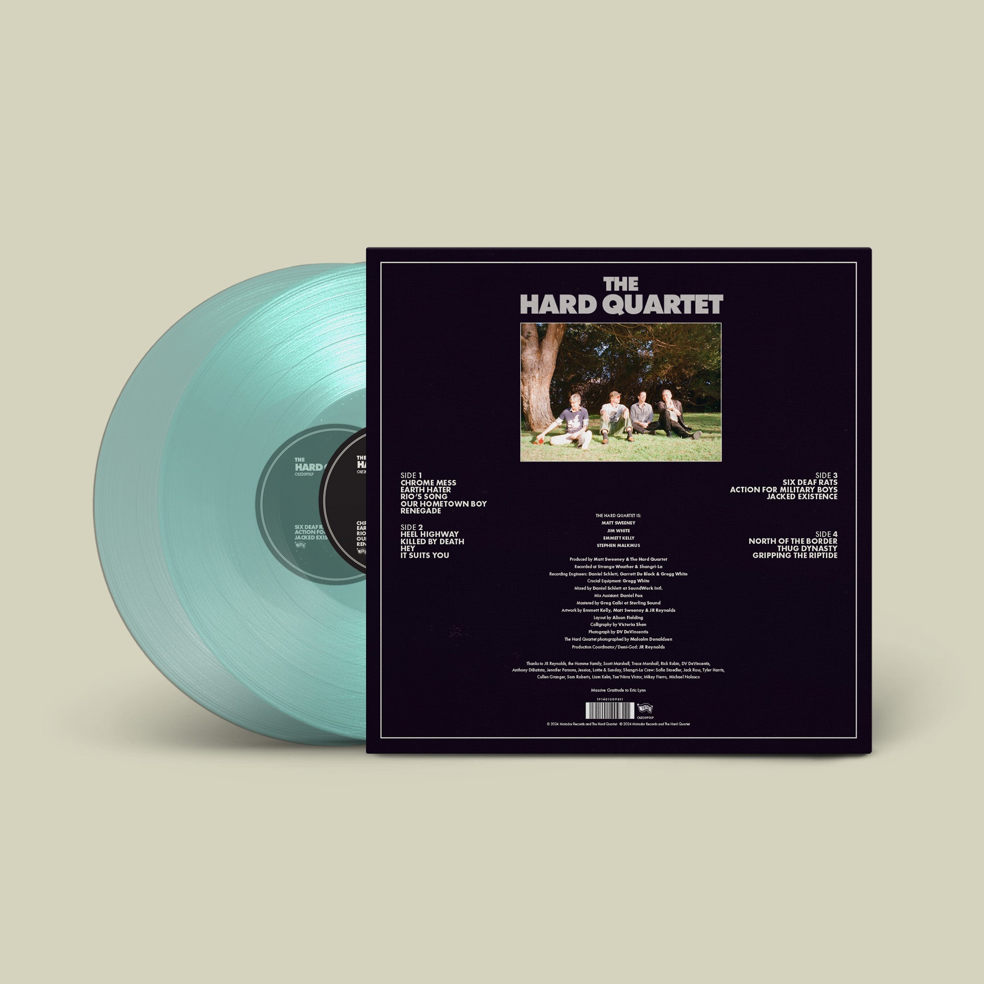 The Hard Quartet - The Hard Quartet: Limited Coke Bottle Clear Vinyl 2LP