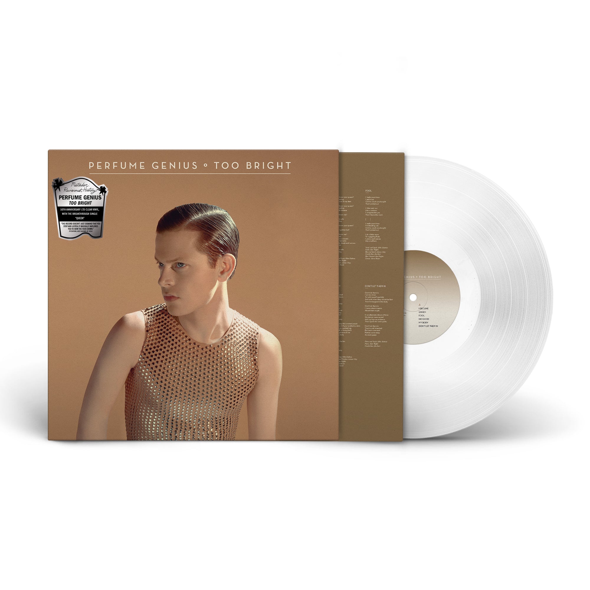 Perfume Genius - Too Bright (10th Anniversary Revisionist History Edition): White Vinyl LP