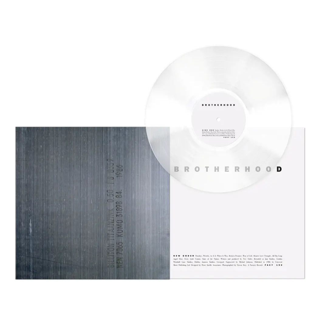 New Order - Brotherhood: Crystal Clear Vinyl LP [NAD26]