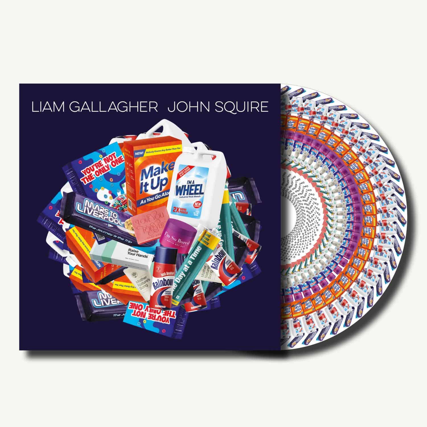 Liam Gallagher, John Squire - Liam Gallagher John Squire: Limited Edition Zoetrope Vinyl LP