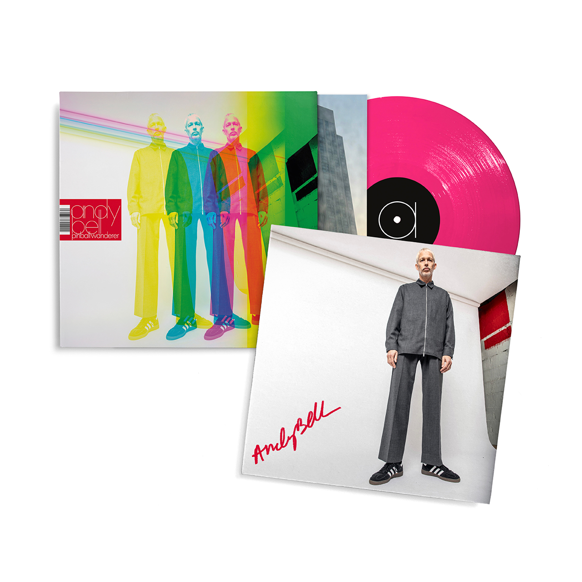 Andy Bell - Pinball Wanderer: Limited Magenta Vinyl & Signed Print