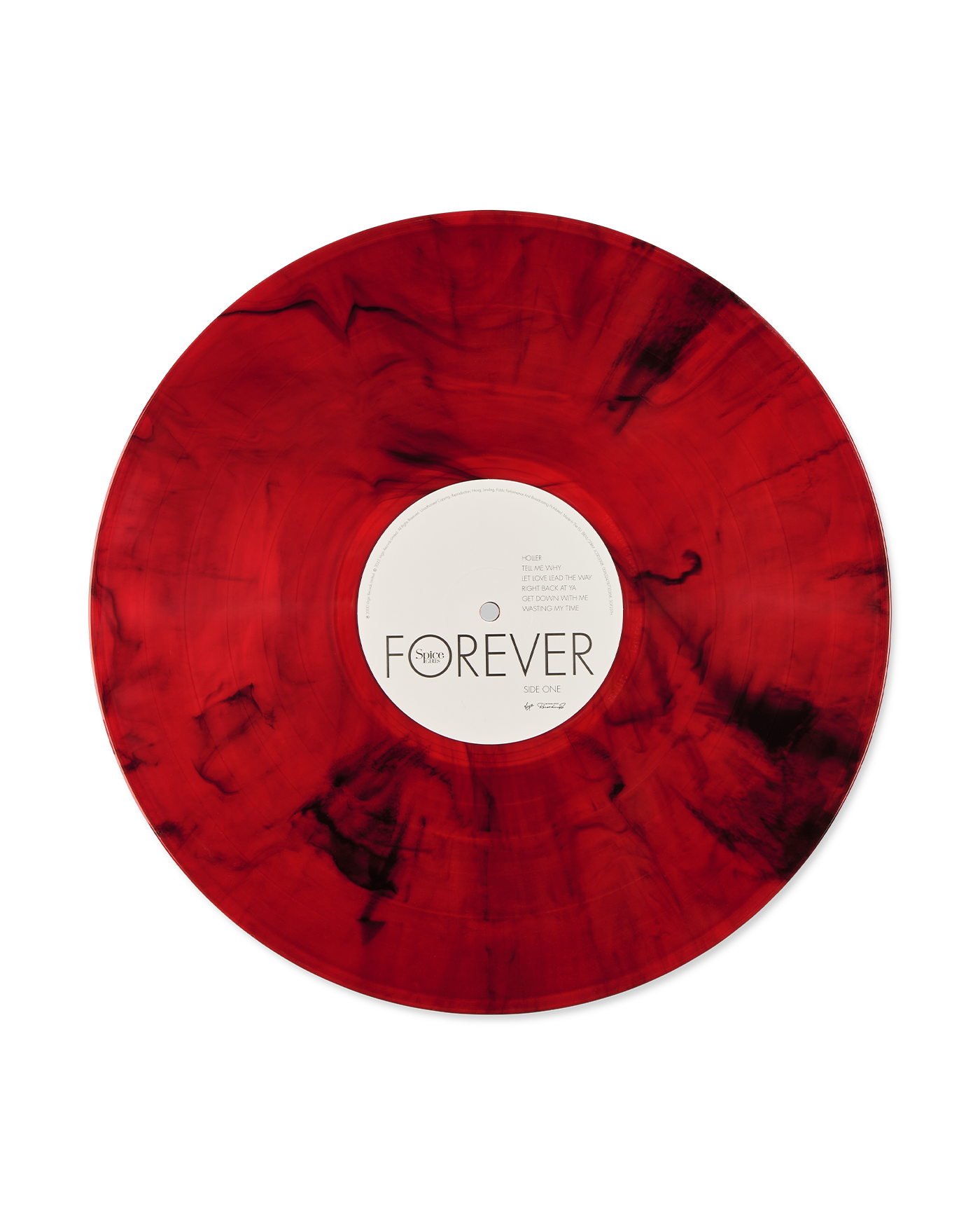 Spice Girls - Forever25 Red & Black Marble Vinyl LP
