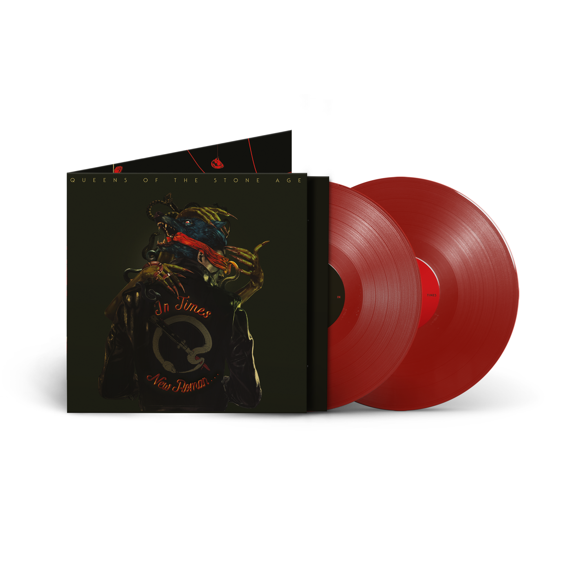 Queens Of The Stone Age - In Times New Roman... Opaque Red 2lp