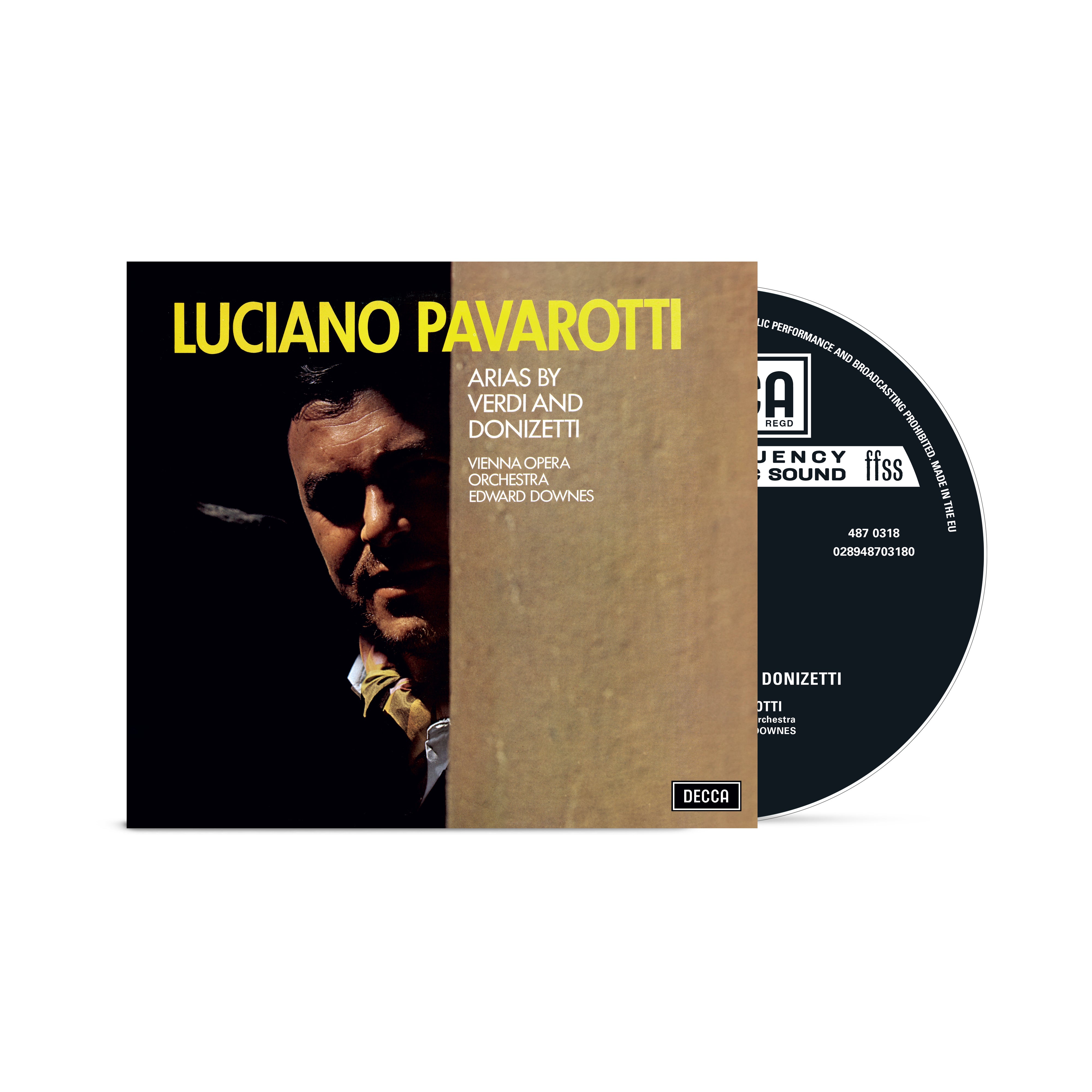 Luciano Pavarotti, Plácido Domingo, José Carreras, Orchestra del Teatro dell'Opera di Roma, Orchestra del Maggio Musicale Fiorentino, Zubin Mehta - Arias by Verdi & Donizetti: CD