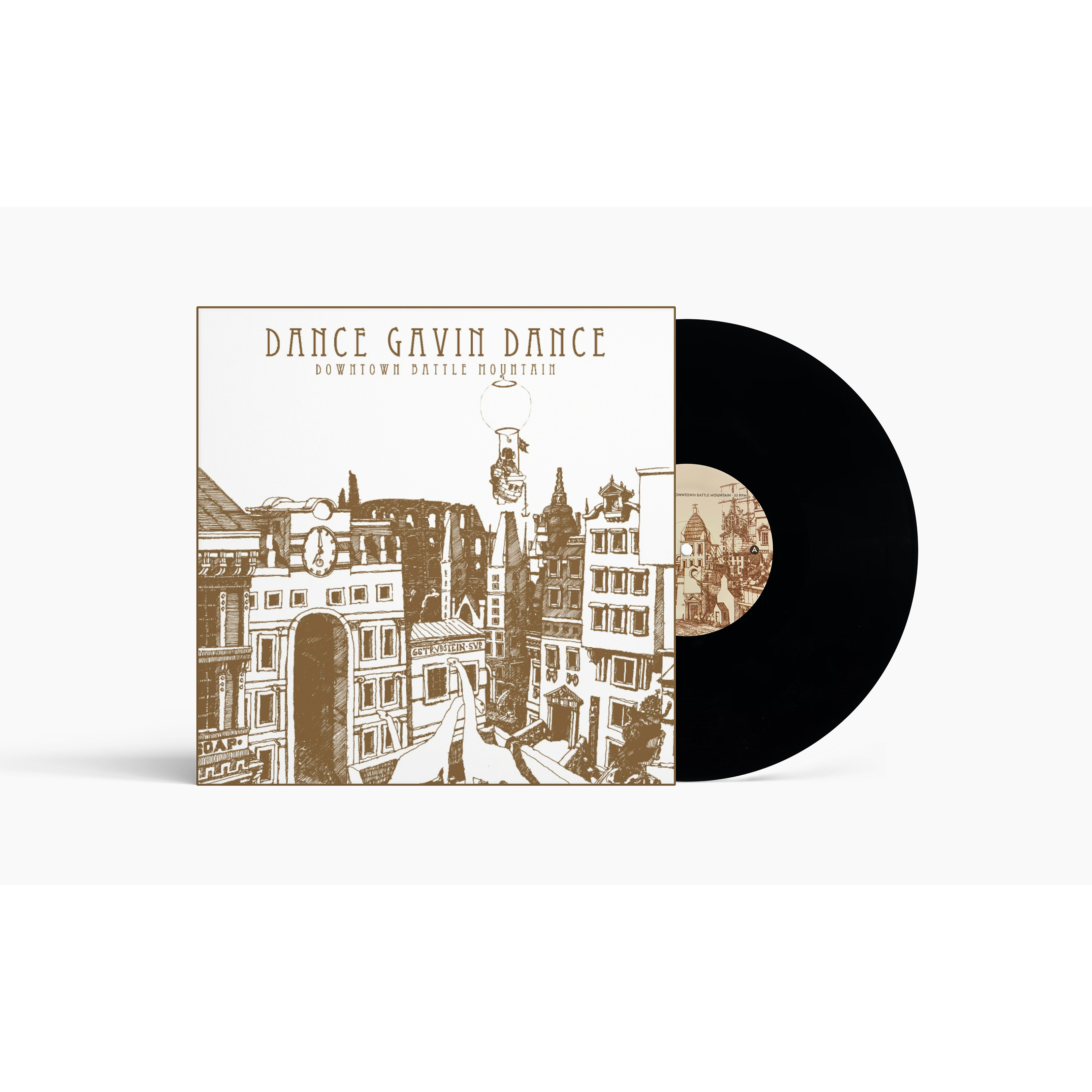 Dance Gavin Dance - Downtown Battle Mountain: Eco Black Vinyl LP