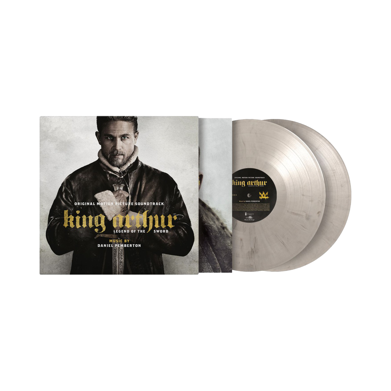 Daniel Pemberton - King Arthur - Legend of the Sword (Original Soundtrack): Limited White + Black Marbled Vinyl 2LP