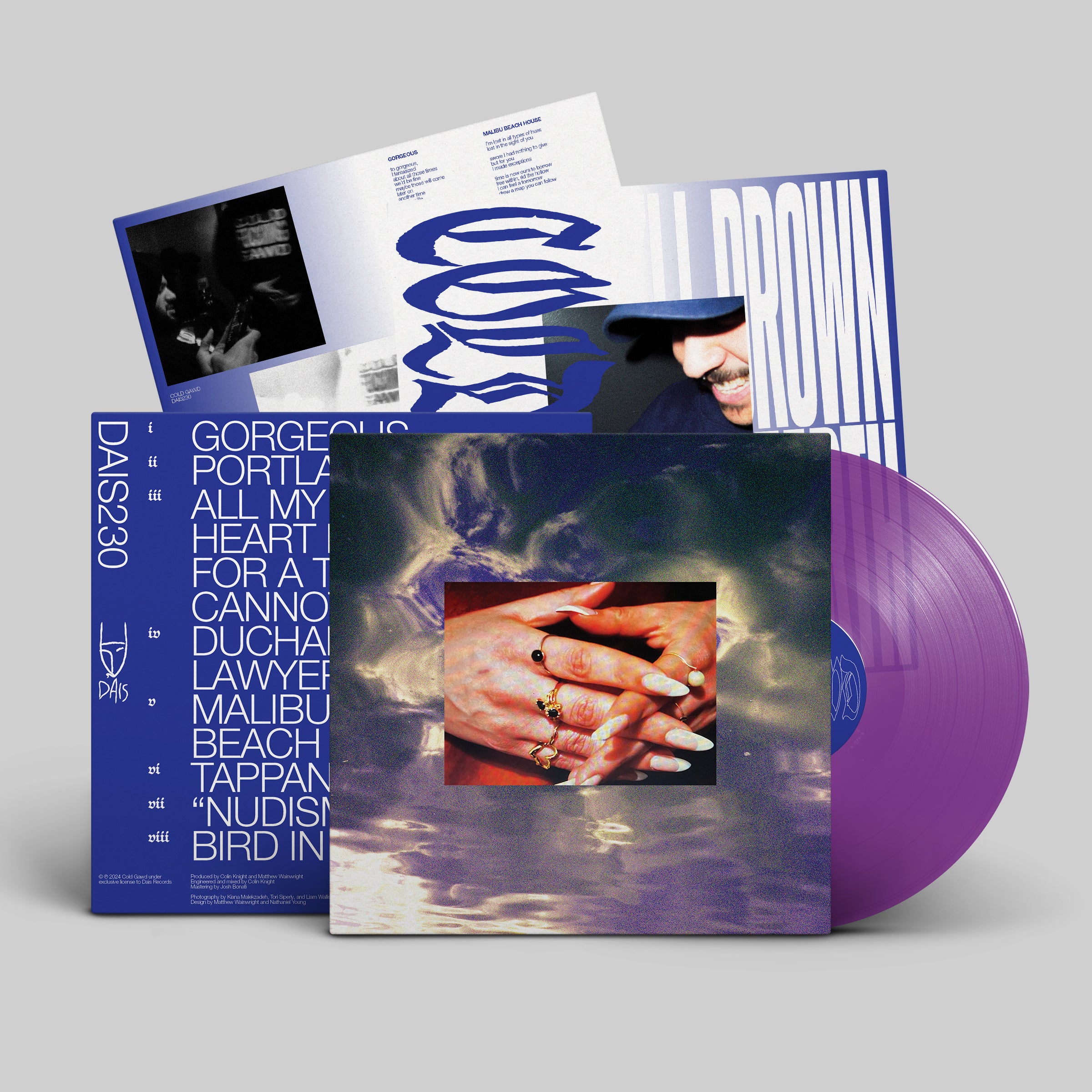 Cold Gawd - I'll Drown From This Earth: Limited Clear Purple Vinyl LP