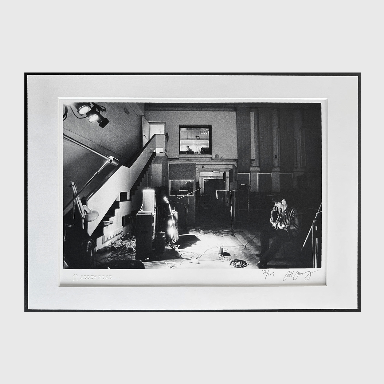 Abbey Road Studios - Oasis Noel Studio Two Limited Edition Print by Jill Furmanovsky