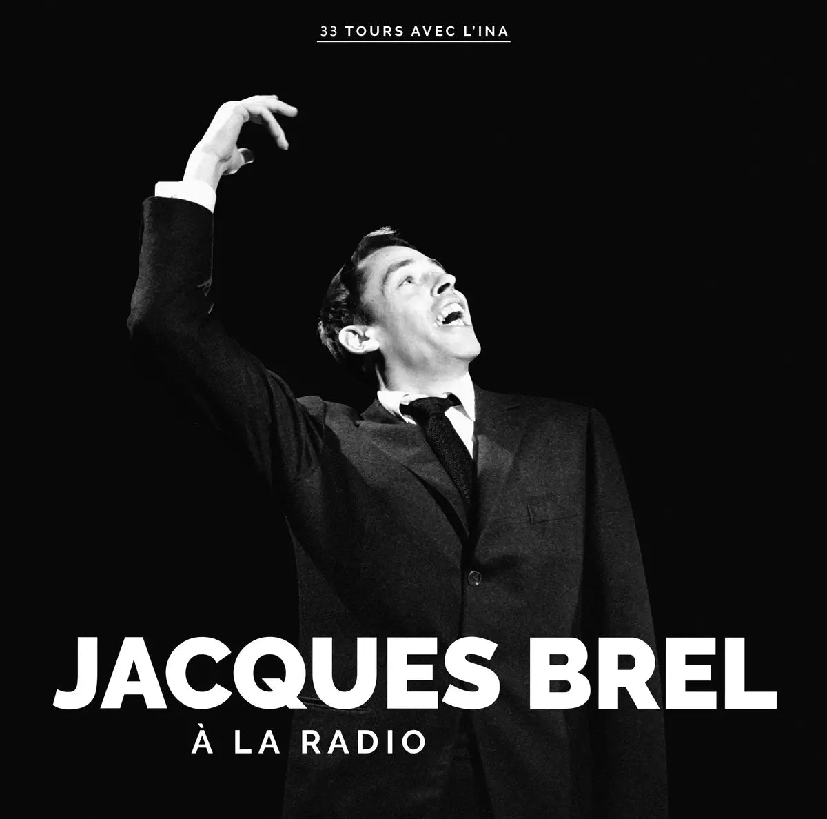 Jaques Brel - À la radio: Black Vinyl LP