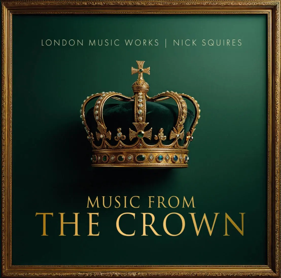 Music from The Crown - London Music Works & Nick Squires: Gold Marble Vinyl 2LP