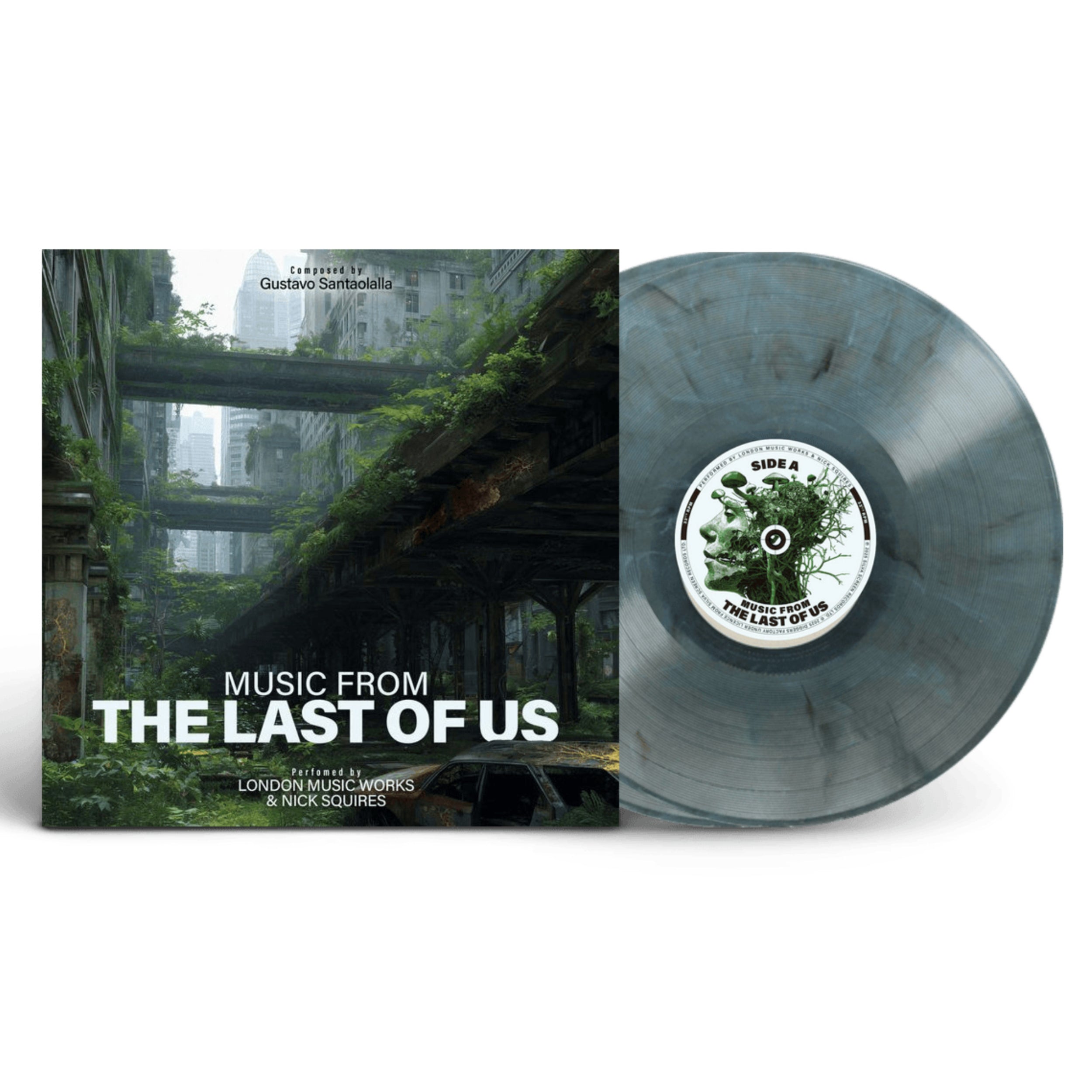 London Music Works - Music from The Last of Us: Grey & Blue Marble Vinyl LP
