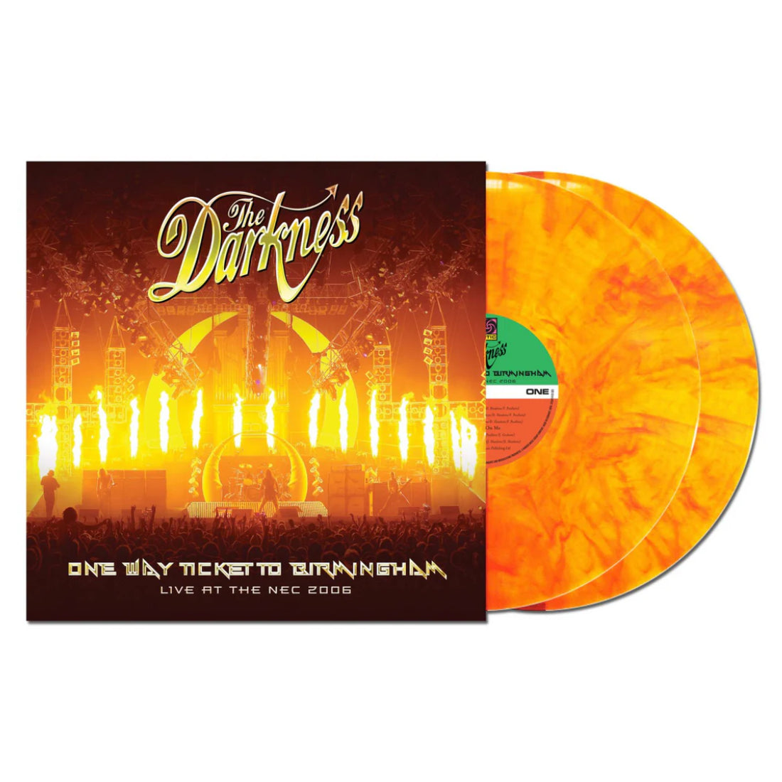 The Darkness - One Way Ticket To Birmingham: Red & Yellow Vinyl 2LP [RSD 2026]