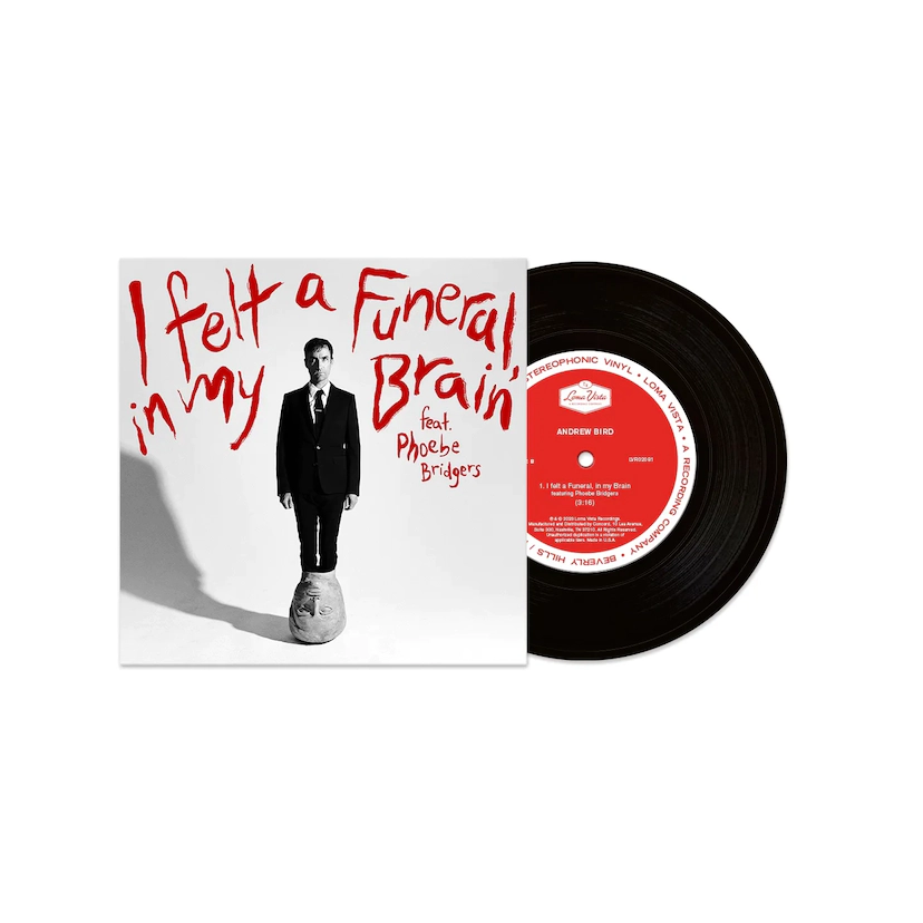 Andrew Bird, Phoebe Bridgers - I Felt A Funeral In My Brain: Limited Edition Vinyl 7".