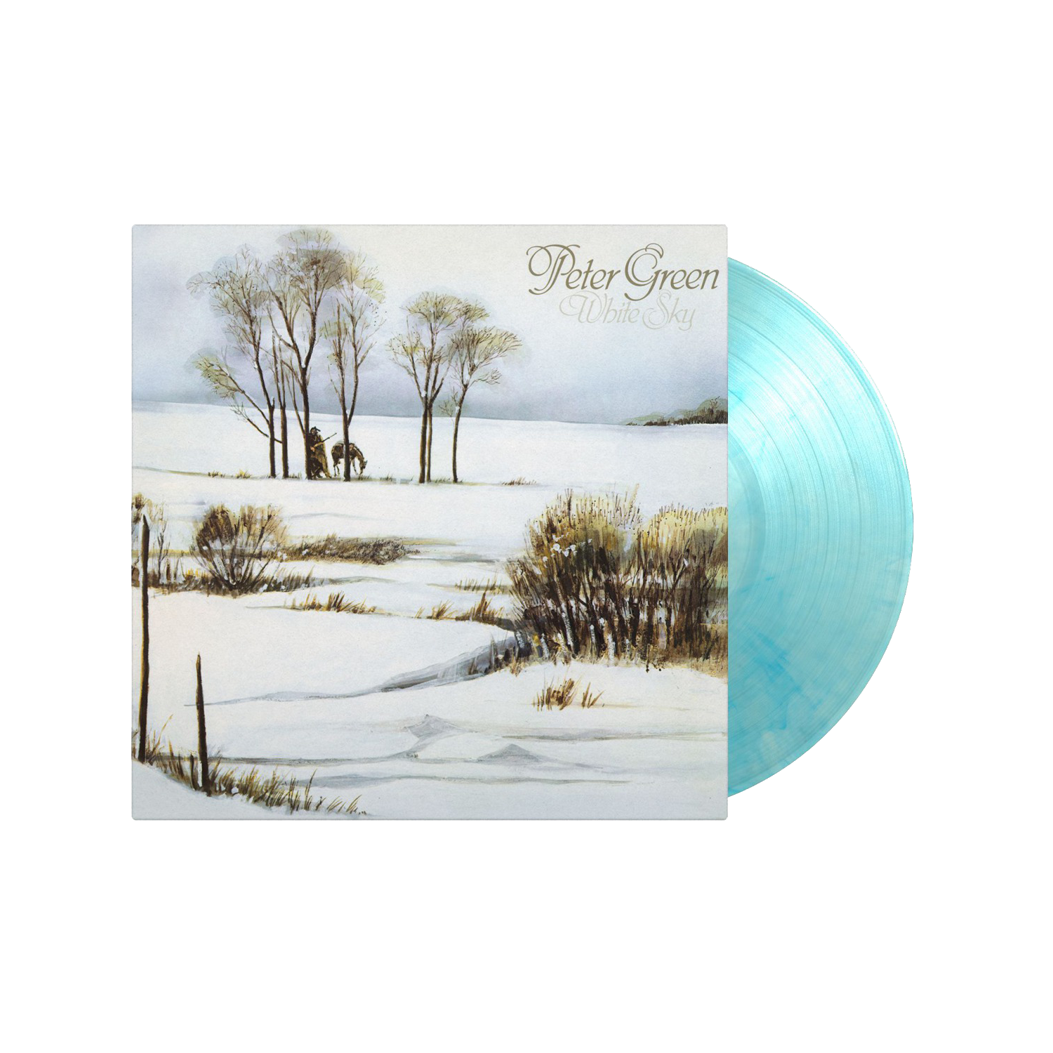 Peter Green - White Sky: Limited Crystal Clear + Blue Marbled Vinyl LP