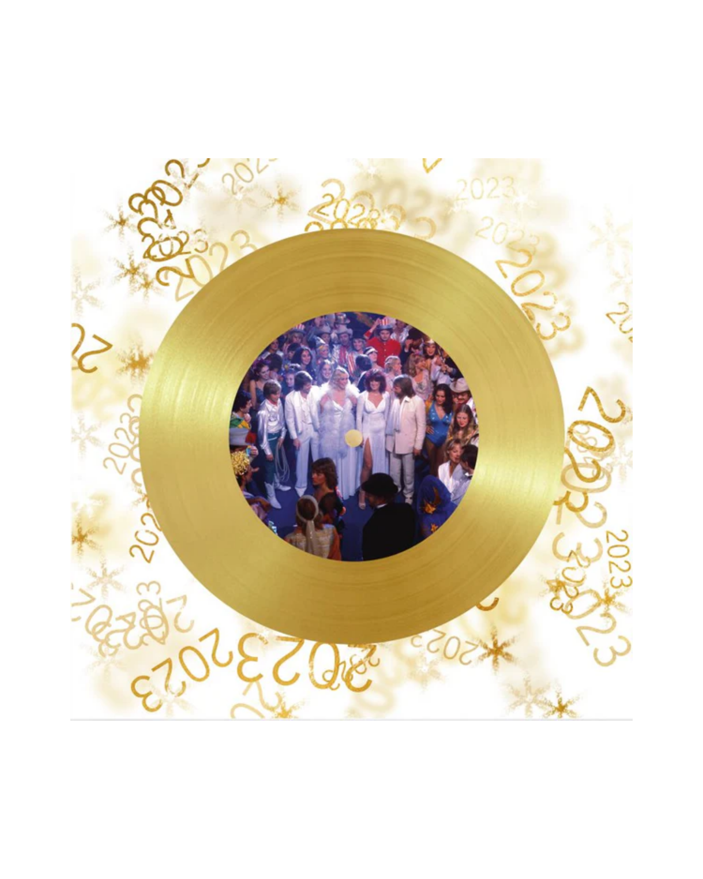 ABBA - Happy New Year (2023): Limited Gold Vinyl 7" Single