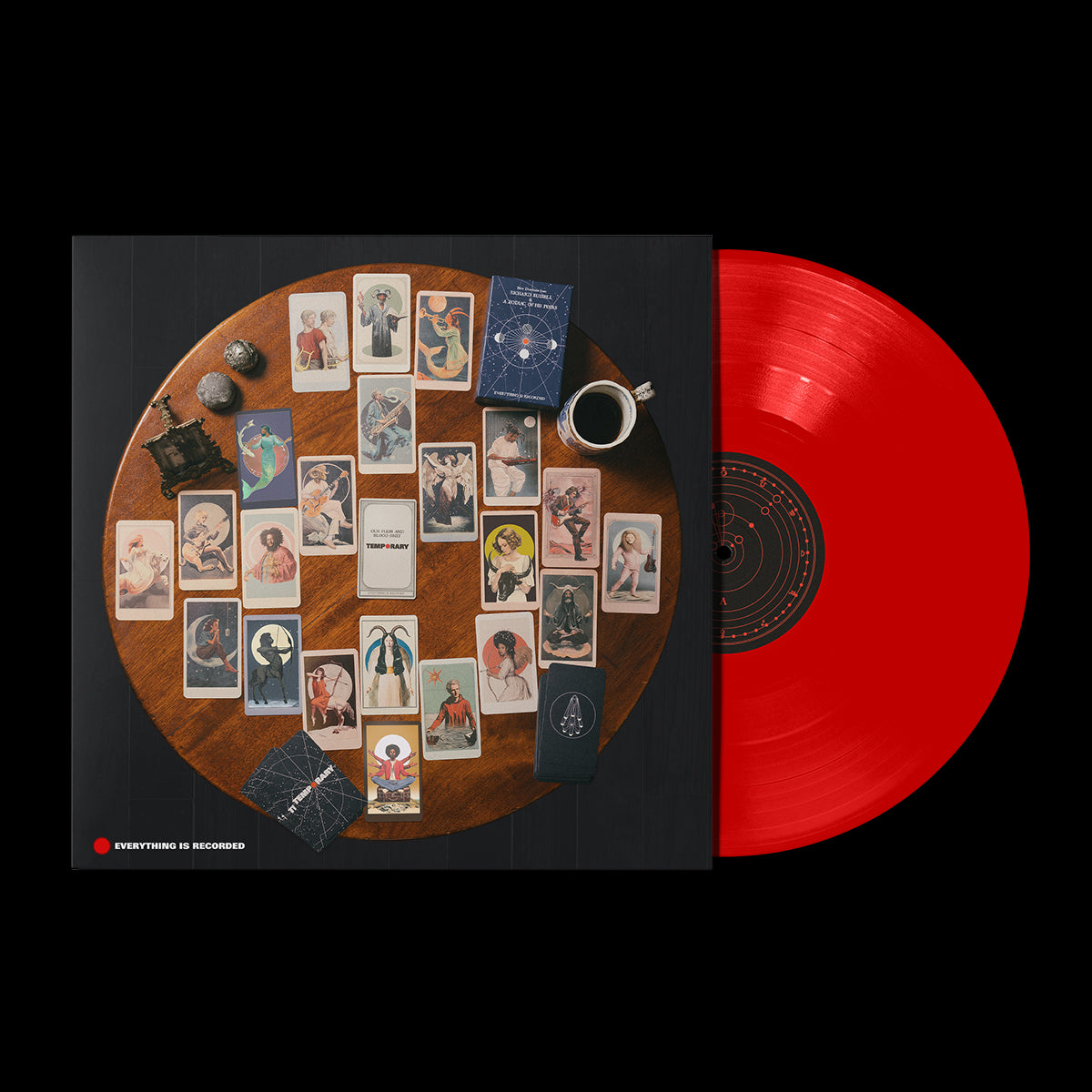 Everything Is Recorded - Temporary: Limited Red Vinyl LP