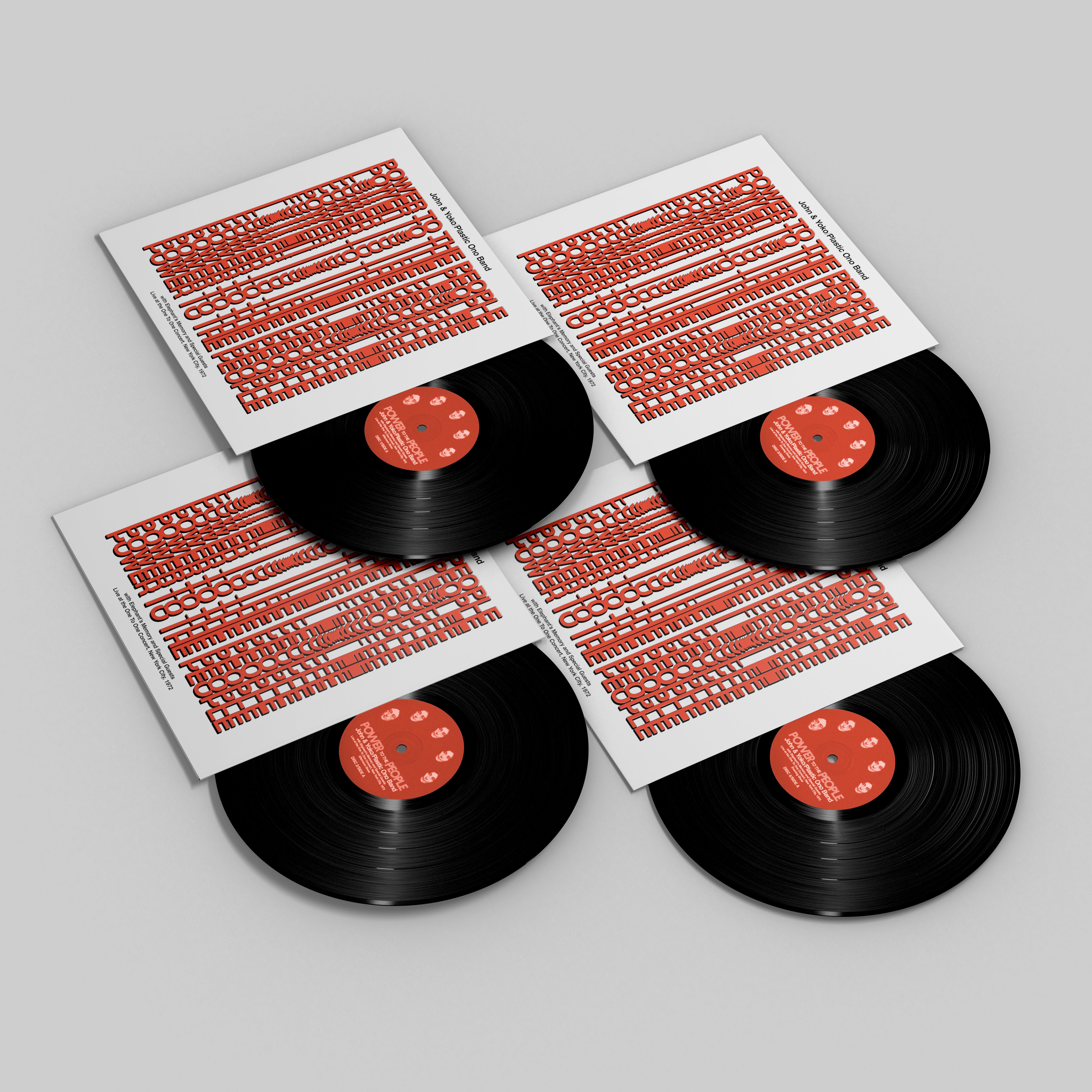 RSD限定 POWER TO THE PEOPLE JOHN LENNON LP POWER TO THE PEOPLE - 4 Track 12